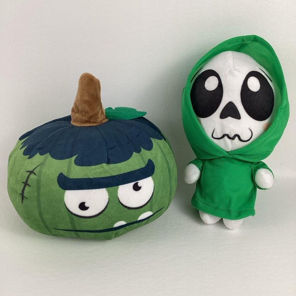 Ideal Toys Direct Halloween Frank O' Lantern Ghost Plush Stuffed Animal Toy Lot